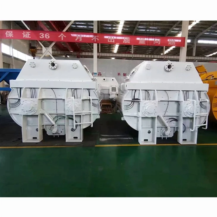 double shaft concrete mixer(5)